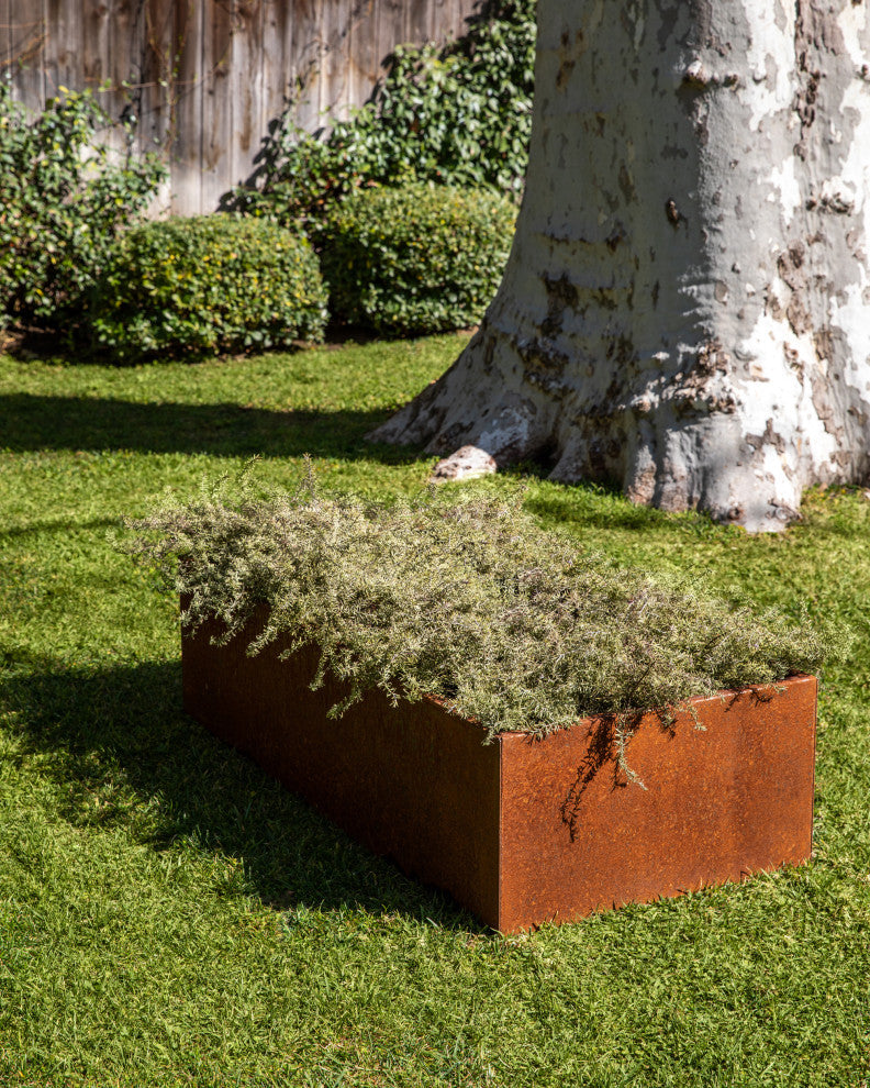 Corten Series Garden Bed Planter, 24"