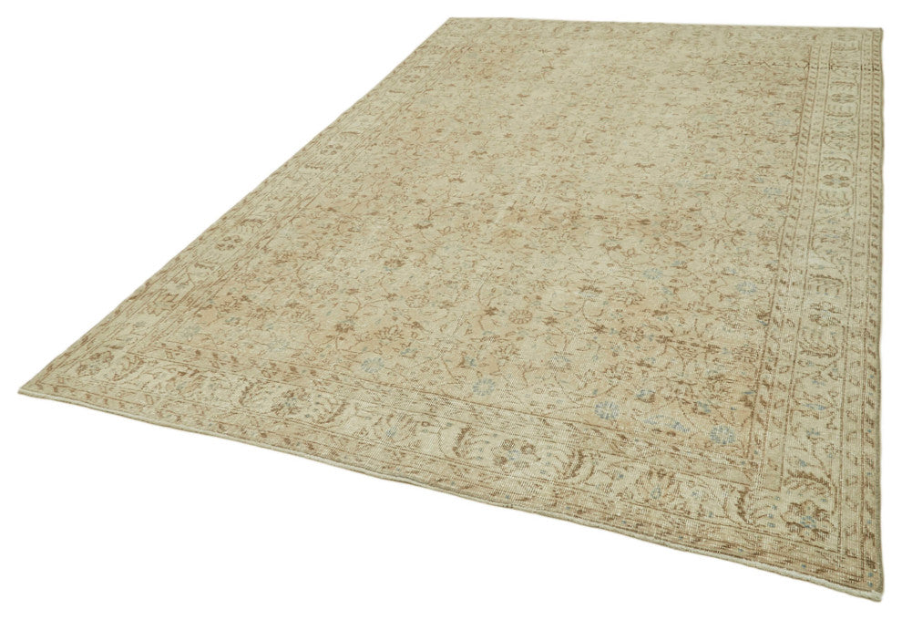 Rug N Carpet - Handmade Turkish 6' 10'' x 10' 9'' Unique Wool Area Rug