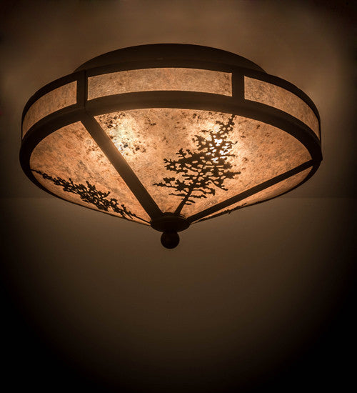 16 Wide Tamarack Flushmount