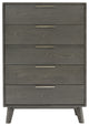 Nova Domus Soria Modern Gray Wash Chest