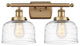 Innovations 916-2W-BB-G713 2-Light Bath Vanity Light, Brushed Brass