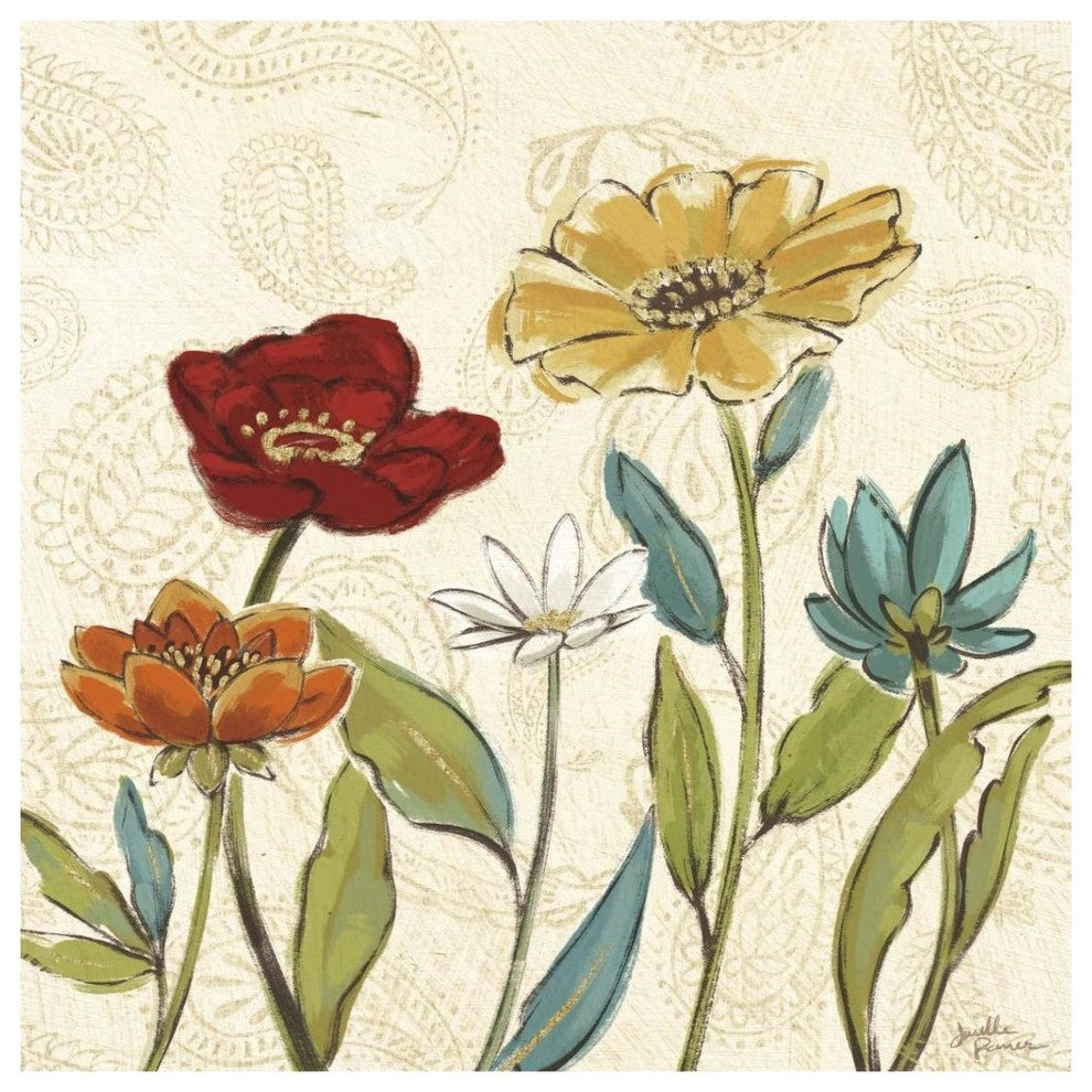 "Spice Beauties V" Digital Paper Print by Janelle Penner, 38"x38"