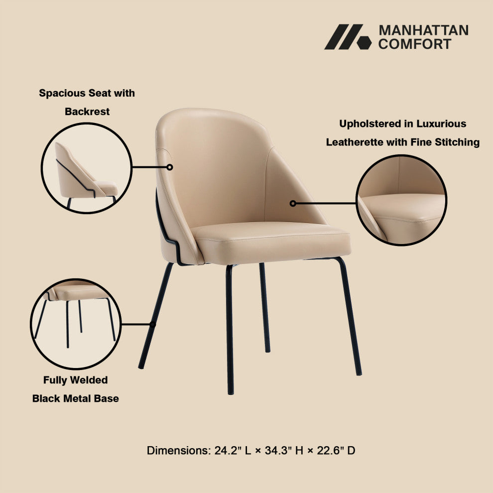 Manhattan Comfort Gracie Dining Chair