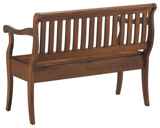 Veranda Storage Bench, Elm