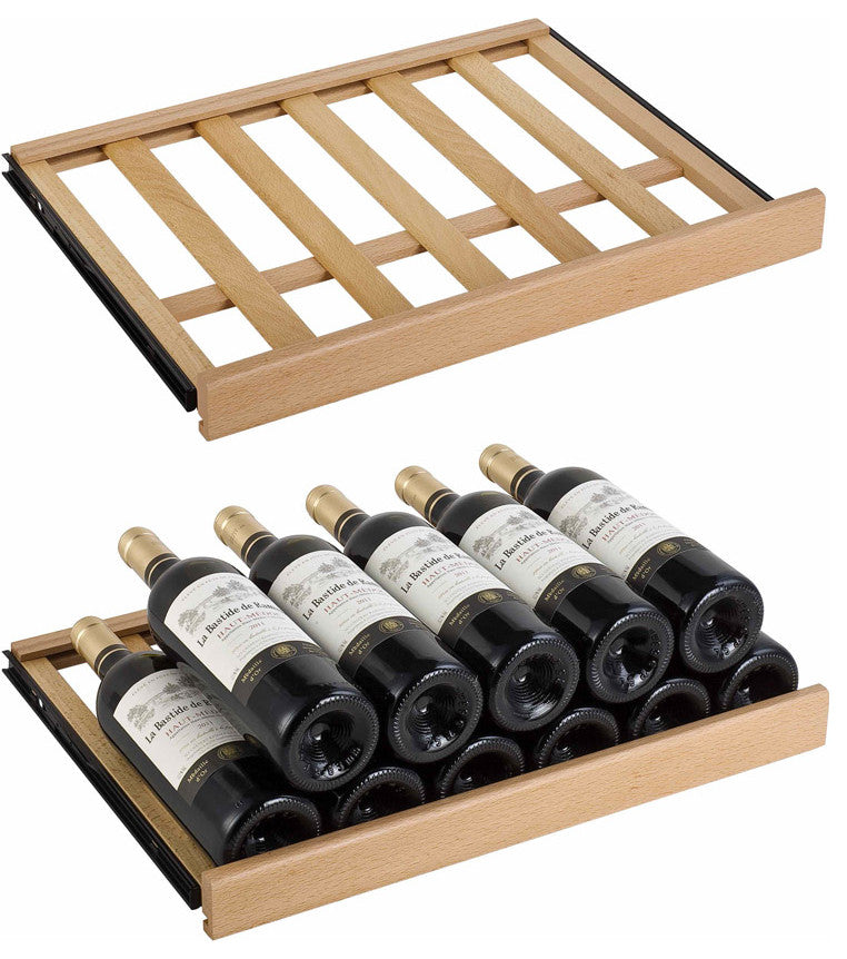 Wine Cooler: 24" Vite II Tru-Vino 99 Bottle Dual Zone Stainless Steel