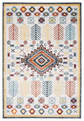 Aqua Gypsy Area Rug, Gray, 6'x9'