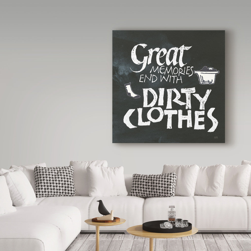 Chris Paschke ''Laundry Room I'' Canvas Art