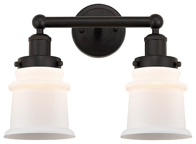 Innovations 616-2W-OB-G181S Canton 2 Light Bath Vanity Light, Oil Rubbed Bronze