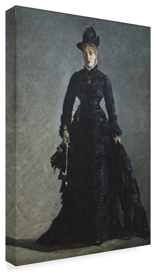 Edouard Manet 'A Parisian Lady' Canvas Art, 24"x16"