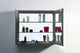 Confiant 30" Mirrored Medicine Cabinet Recessed or Surface Mount