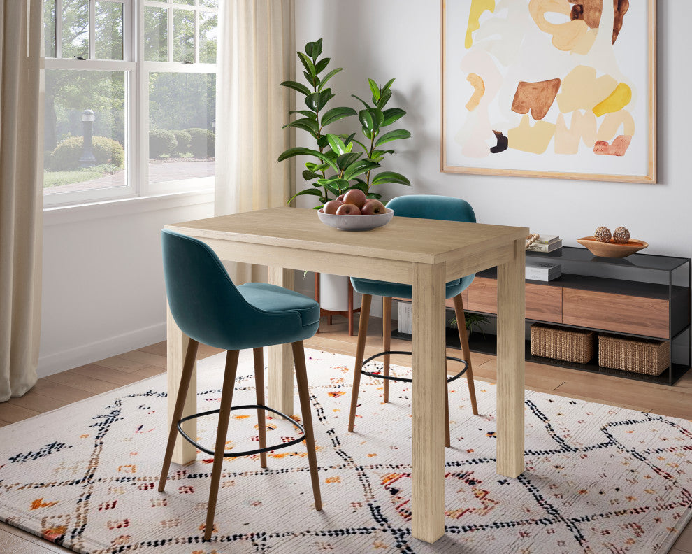 Tiburon Dining Table, Drifted Sand, 36" Height