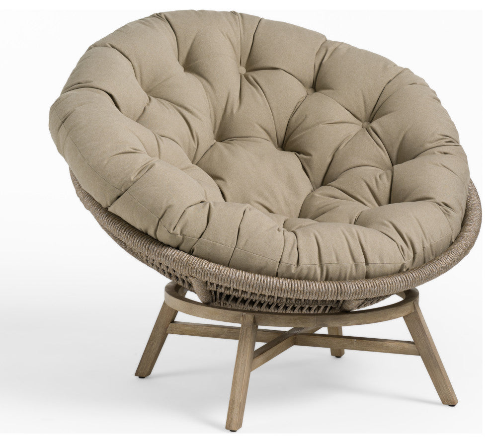 Renava Moon Outdoor Beige Lounge Chair