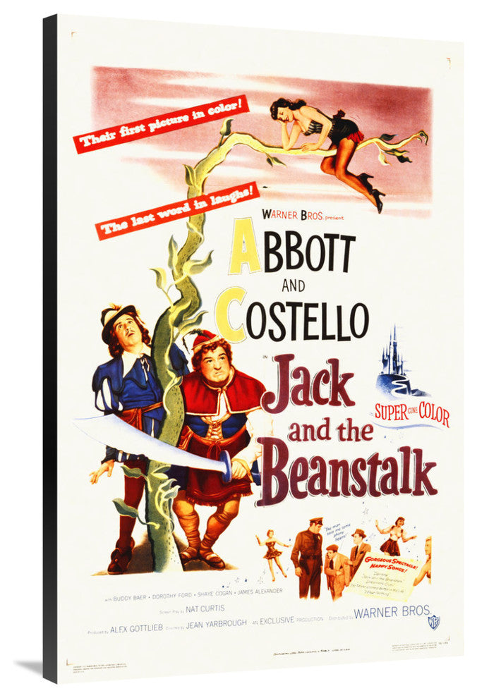 Abbott and Costello, Jack And The Beanstalk, 26x40