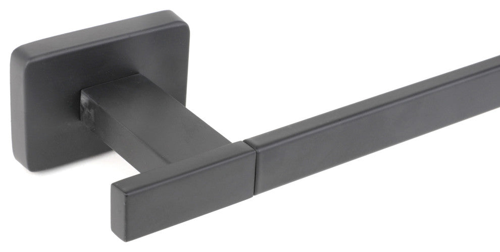 Chicago Series Black Bathroom 18in Towel Bar