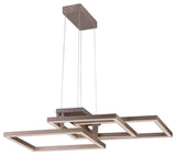 ET2 E21515 Traverse 3 Light 36"W LED Chandelier - Champagne