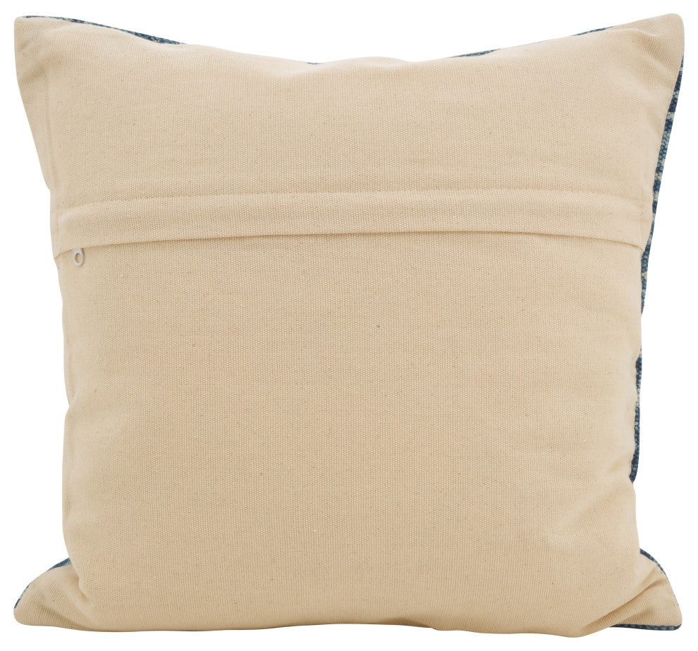 Distressed Boho Down Filled Throw Pillow