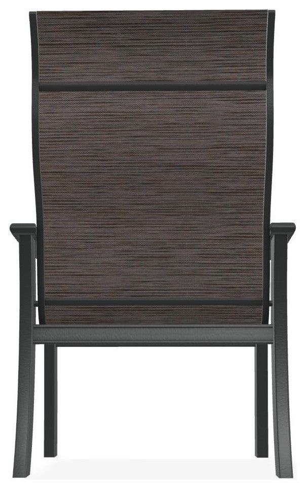 St. Catherine Sling Outdoor Armchair, James/Graphite