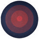 Colonial Mills Rug Seadog Bright Navy Red Round, 9x9