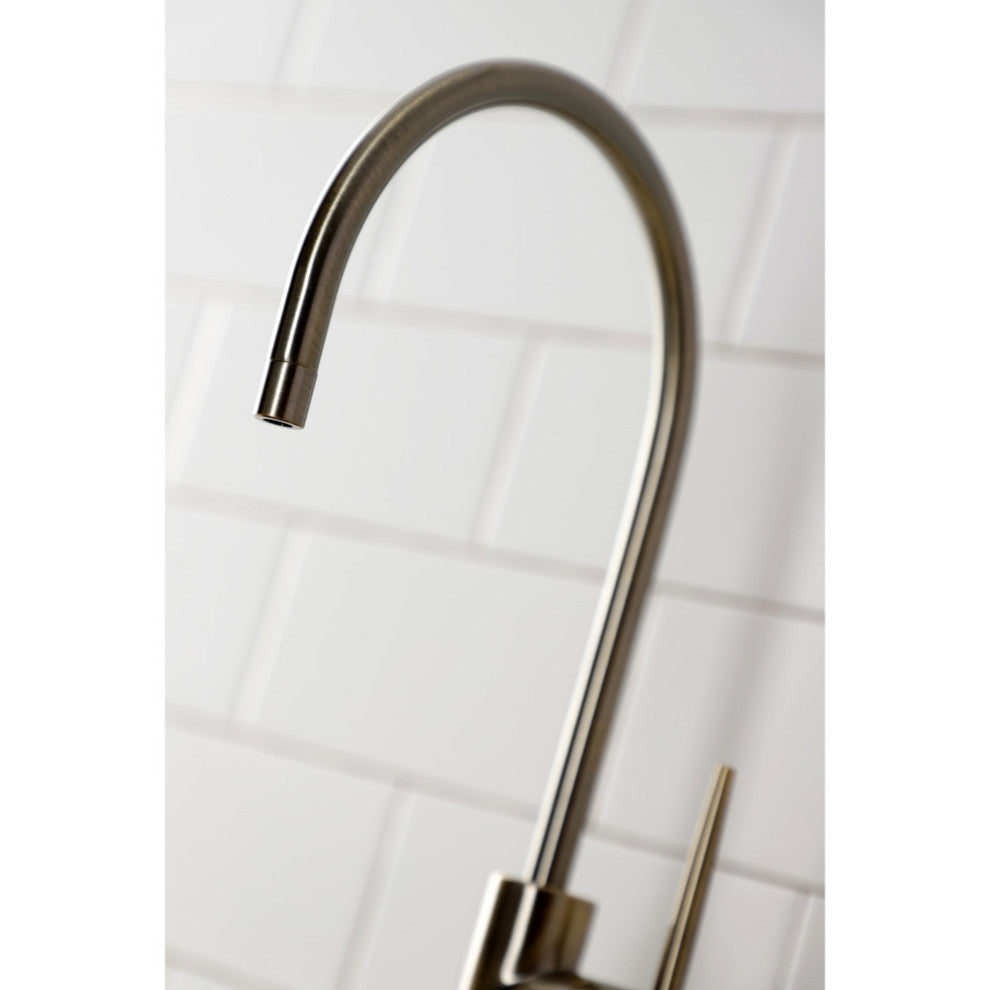KS8193NYL New York Single-Handle Cold Water Filtration Faucet, Antique Brass