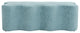 Safavieh Couture Jacqualessa Chenille Bench, Blue