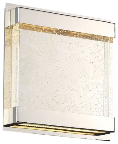 WAC Lighting Mythical LED Wall Sconce, Polished Nickel