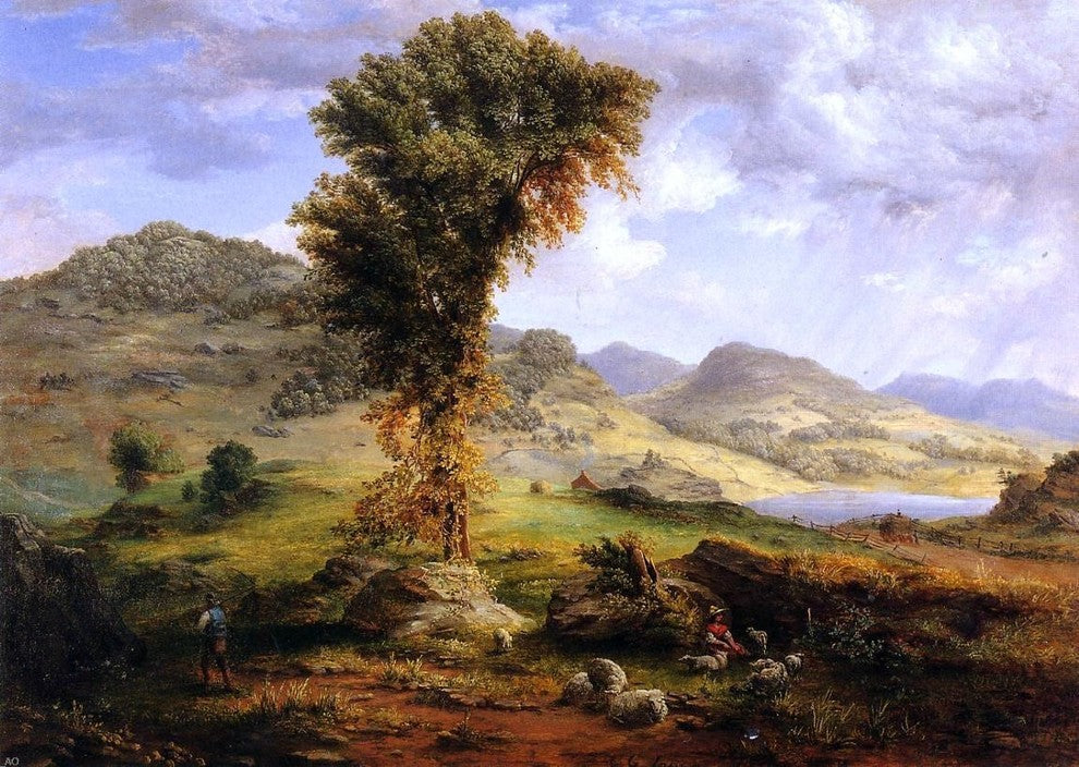 George Inness The Sun Shower Wall Decal