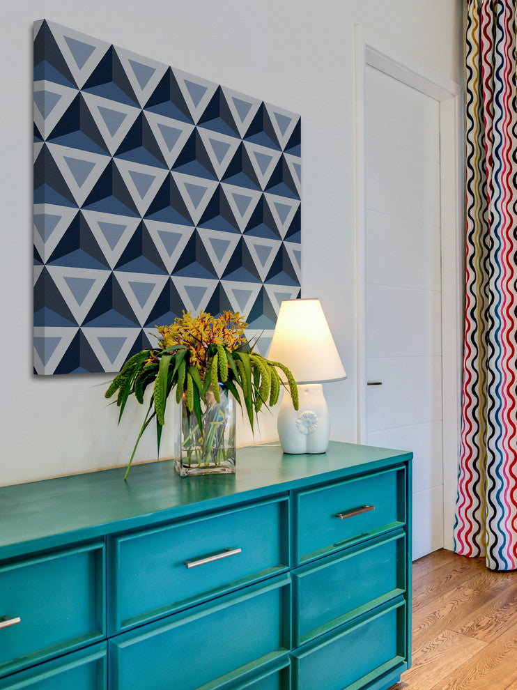 "Neat Aesthetic" Painting Print on Wrapped Canvas
