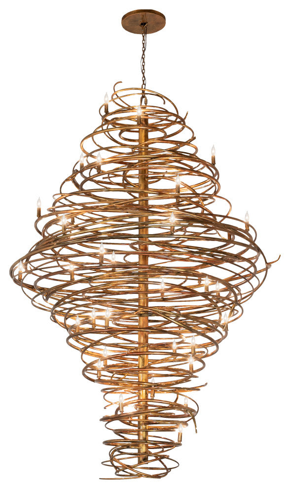 60" Cyclone 36 Light Chandelier