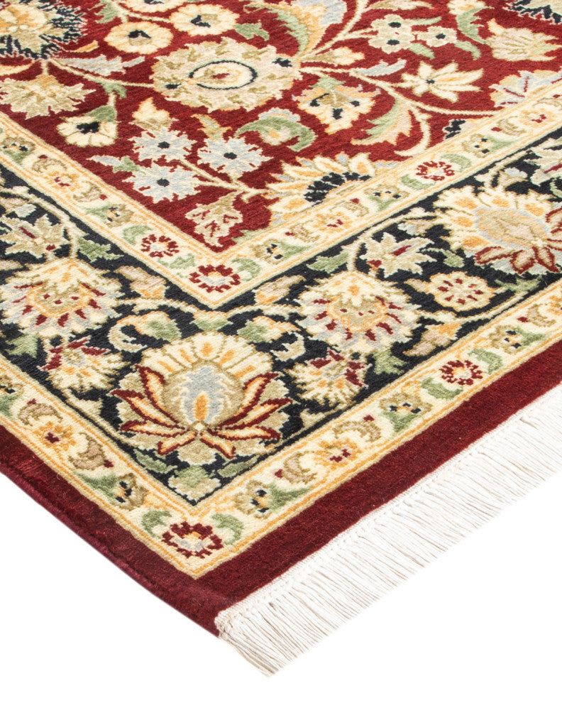 Gwalior, One-of-a-Kind Hand-Knotted Area Rug Orange, 4'2"x6'5"