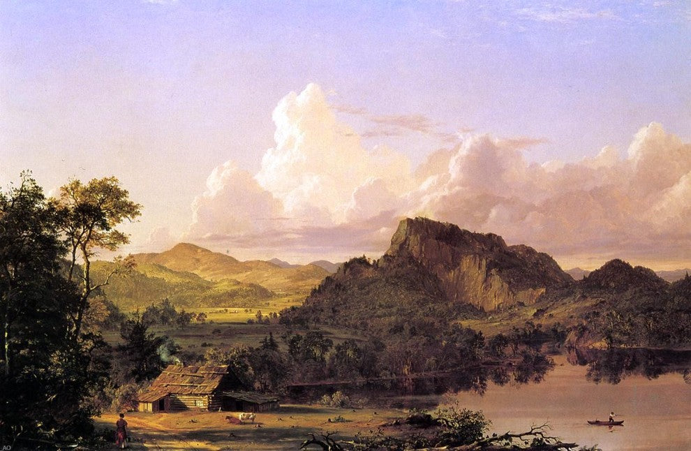 Frederic Edwin Church Home of the Pioneer Wall Decal
