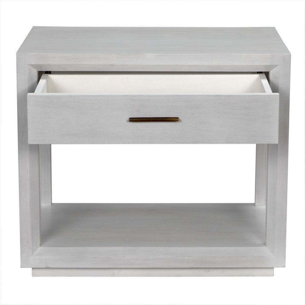 Antony Side Table, White Wash