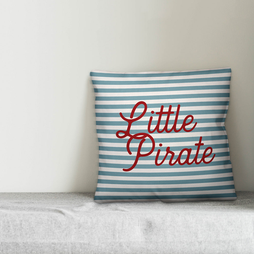 Little Pirate 16x16 Spun Poly Pillow