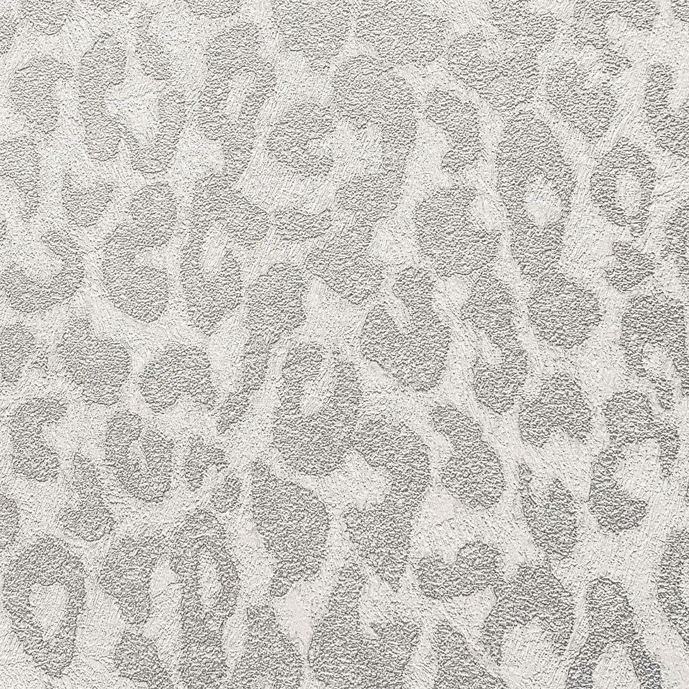 Kristal, Modern Abstract Color White Wallpaper Roll