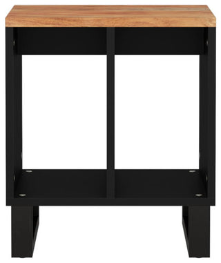 vidaXL Coffee Table Console Side End Table Solid Wood Acacia and Engineered Wood