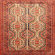 Ahgly Company Indoor Square Traditional Area Rugs, 6' Square