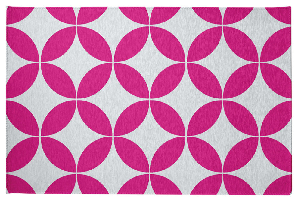 Eye Opener Spring Chenille Rug, Orchid, 2'x3'
