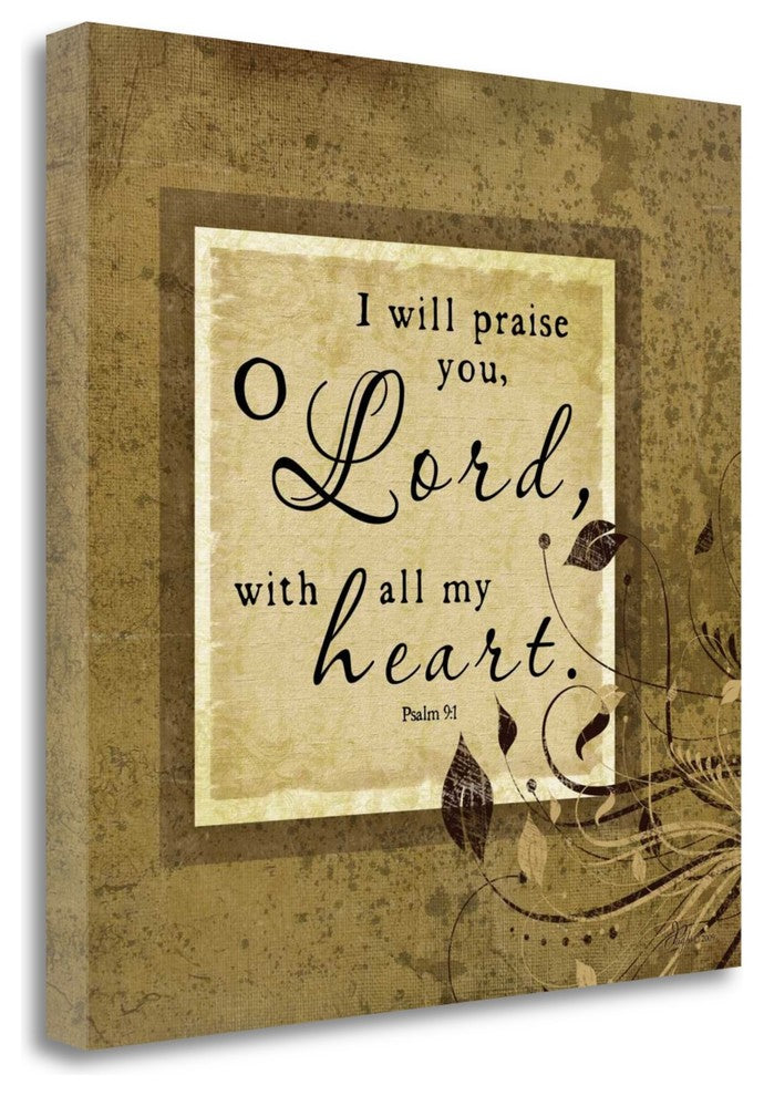 "I Will Praise" By Jennifer Pugh, Giclee Print on Gallery Wrap Canvas