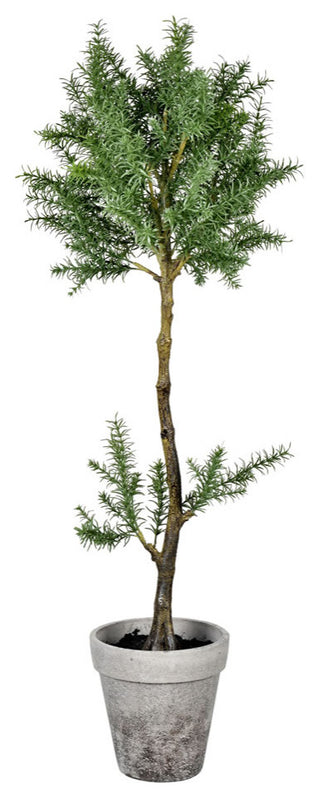 Vickerman FJ190644 44ï¿½ Artificial Potted Green Plant