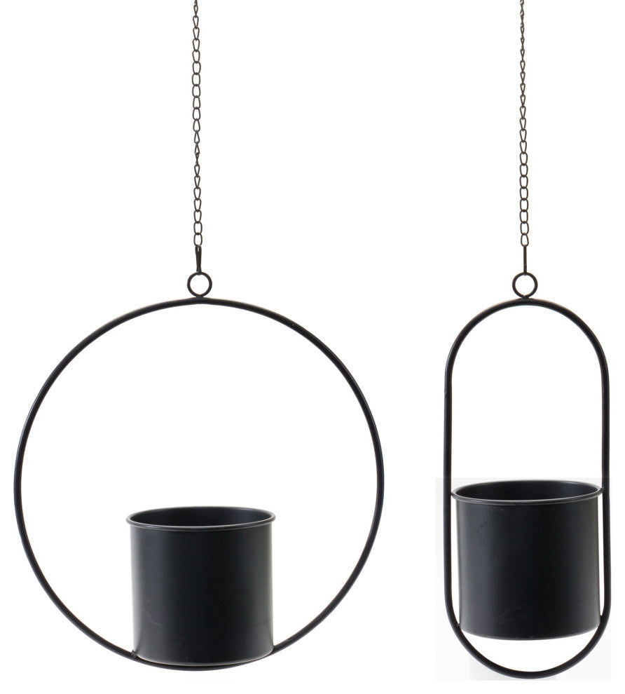Hanging Metal Platner, 2-Piece Set