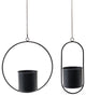 Hanging Metal Platner, 2-Piece Set