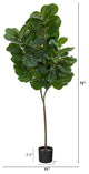 6' Fiddle Leaf Fig Artificial Tree
