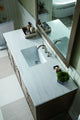 James Martin 305-V60S-WWW-3AF 60 Inch Single Vanity with Solid Surface Top