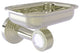 Pacific Beach Wall-Mount Soap Dish Holder with Groovy Accents, Polished Nickel