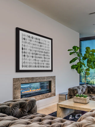 "Automatic Contrast" Framed Art Print