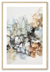 Raw Maple 24" x 36" Radiance & Contrast l Framed Print
