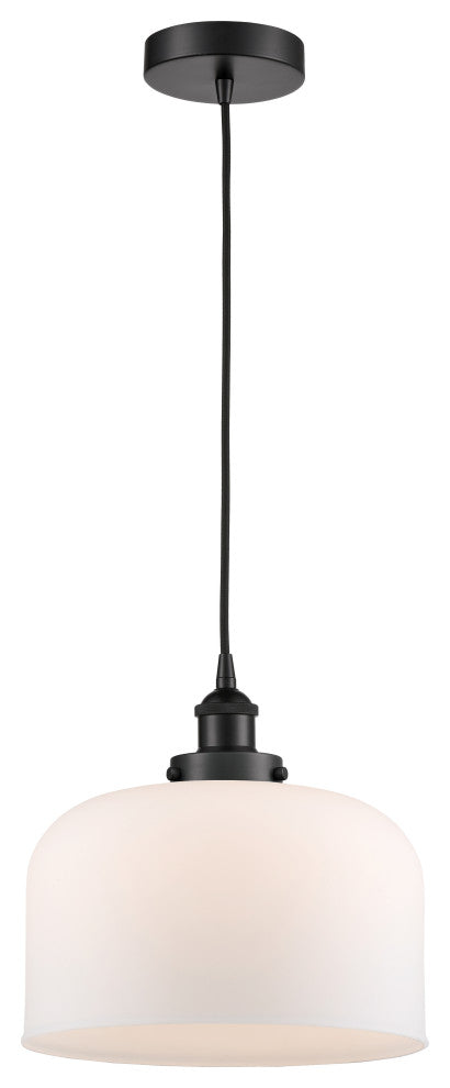 Innovations 616-1PH-BK-G71-L 1-Light Mini Pendant, Matte Black