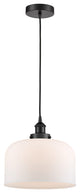 Innovations 616-1PH-BK-G71-L 1-Light Mini Pendant, Matte Black