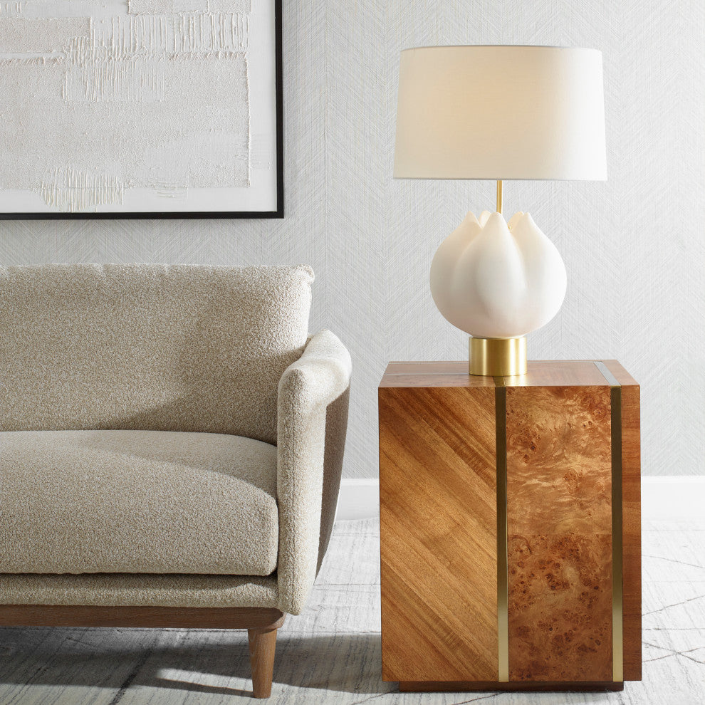Uttermost, Bloom White Table Lamp