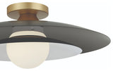 Welsh 1 Light LED 18" Sconce, Gray