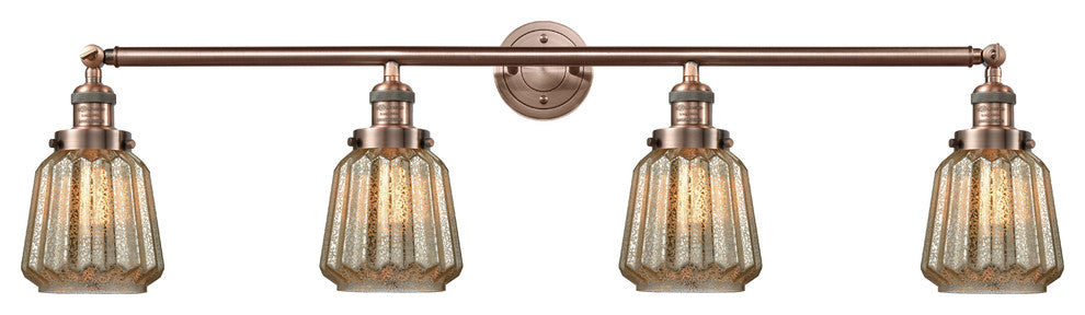 Innovations 215-Ac-S-G146-Led 4 Light Dimmable Led Adjustable Vanity Light